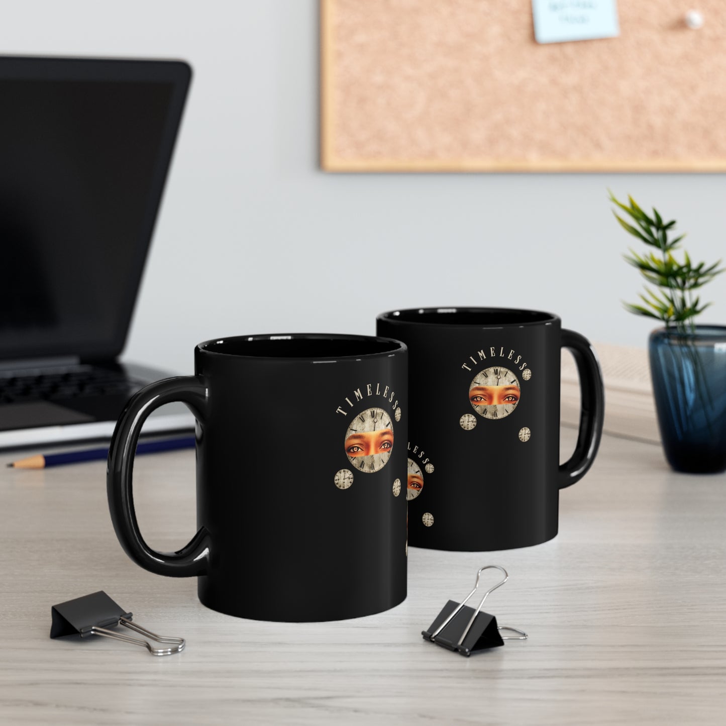 11oz Black Mug