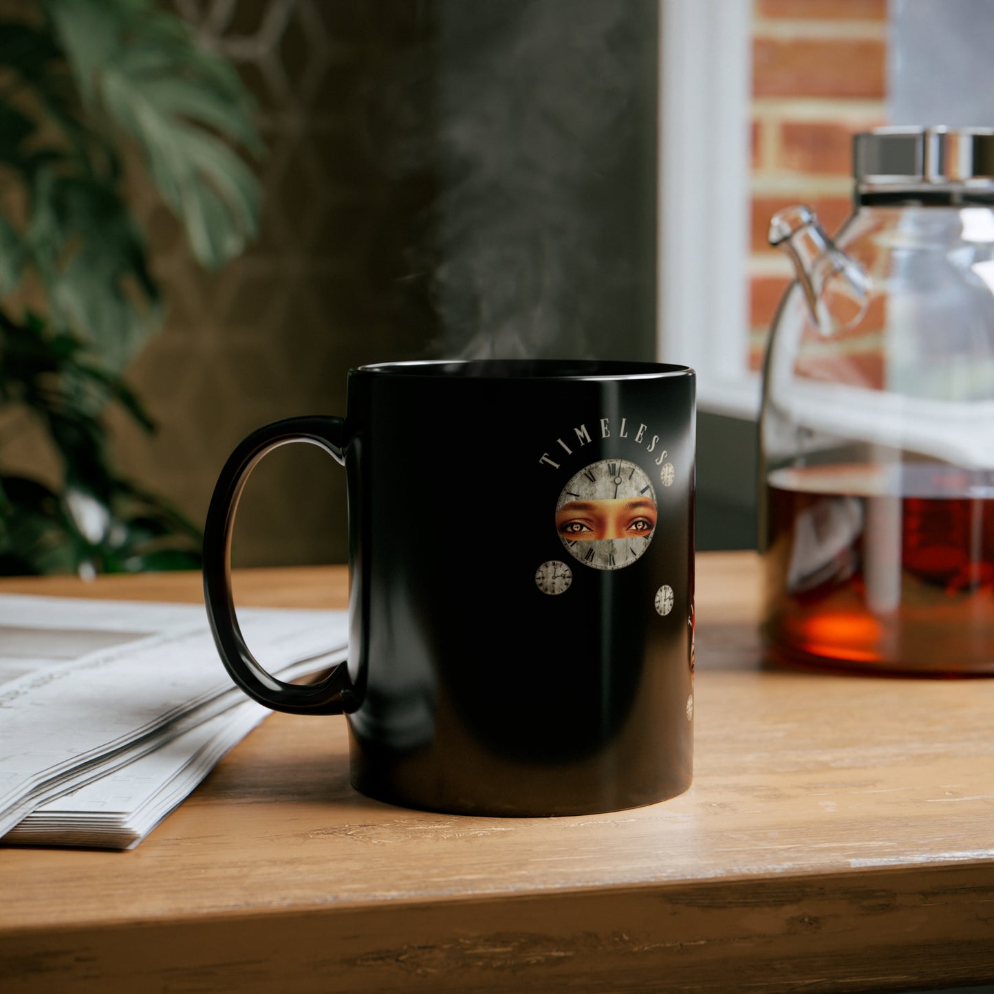11oz Black Mug
